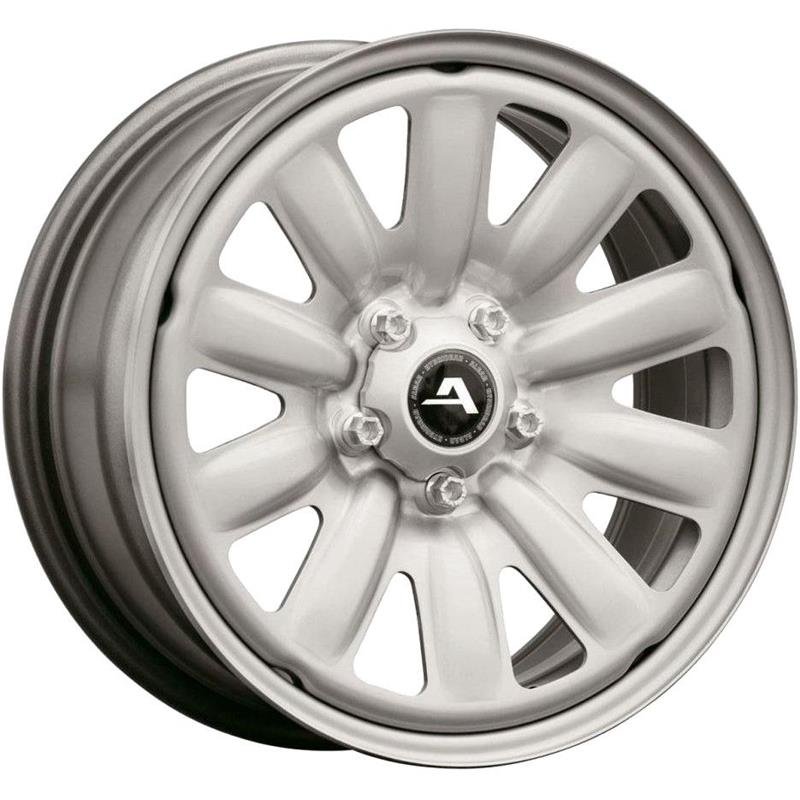 Alcar HybridRad 132800 With Cap 2022 Silver 6.5x17/5x112 D57.1 ET38  