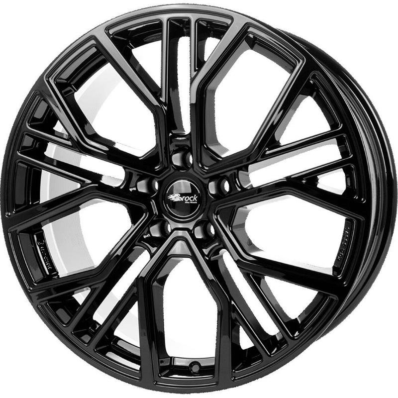 Brock B41 2021 Glossy Black 9x20/5x112 D66.6 ET33  