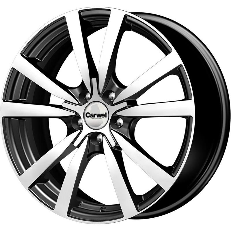 Carwel Grand 2022 Black Polished 7x17/5x114.3 D67.1 ET45  