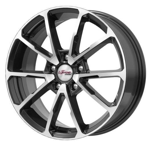 iFree Jet 2022 Black Polished 6.5x16/5x112 D57.1 ET50  
