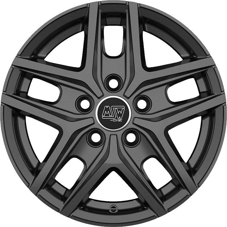 MSW 40 Van 2022 Gloss Dark Grey 6.5x16/5x130 D78.1 ET65  