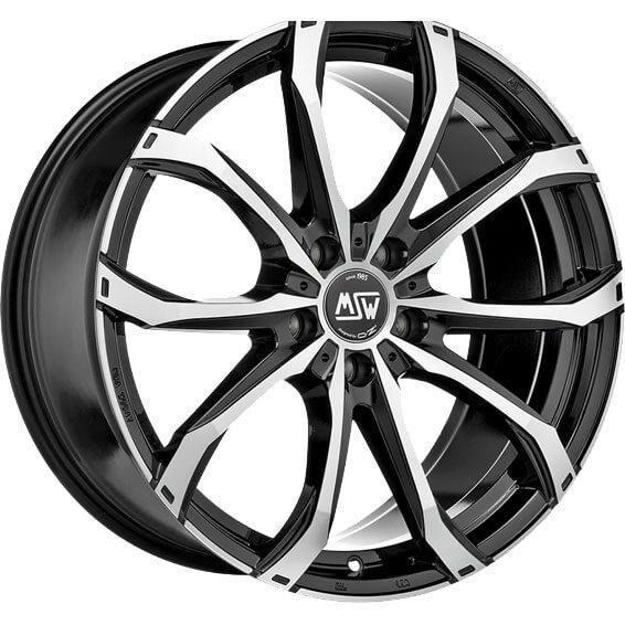 MSW 48 Van 2022 Gloss Black Full Polished 7.5x18/5x120 D65.1 ET53  